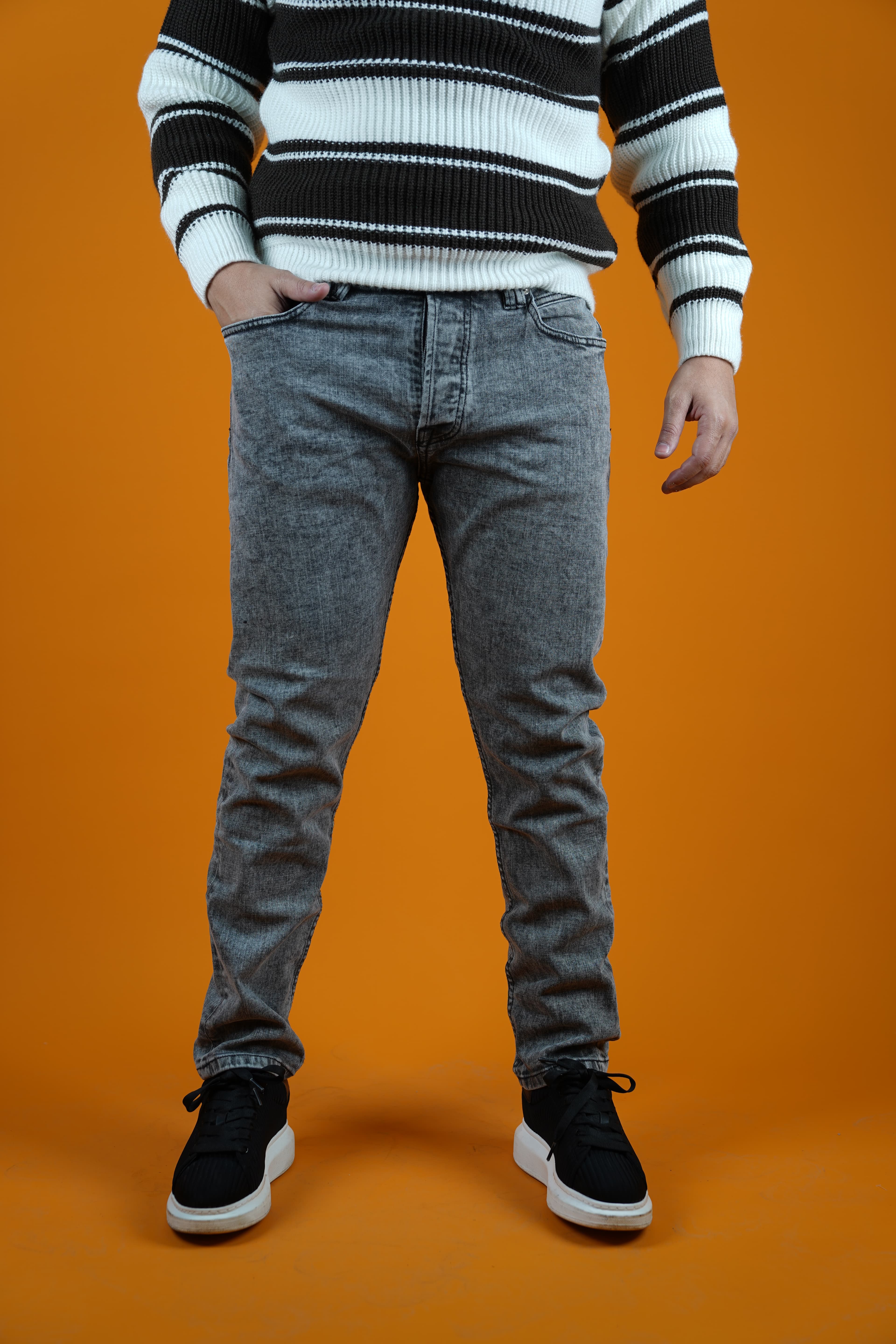 Jean Slim Cobalt