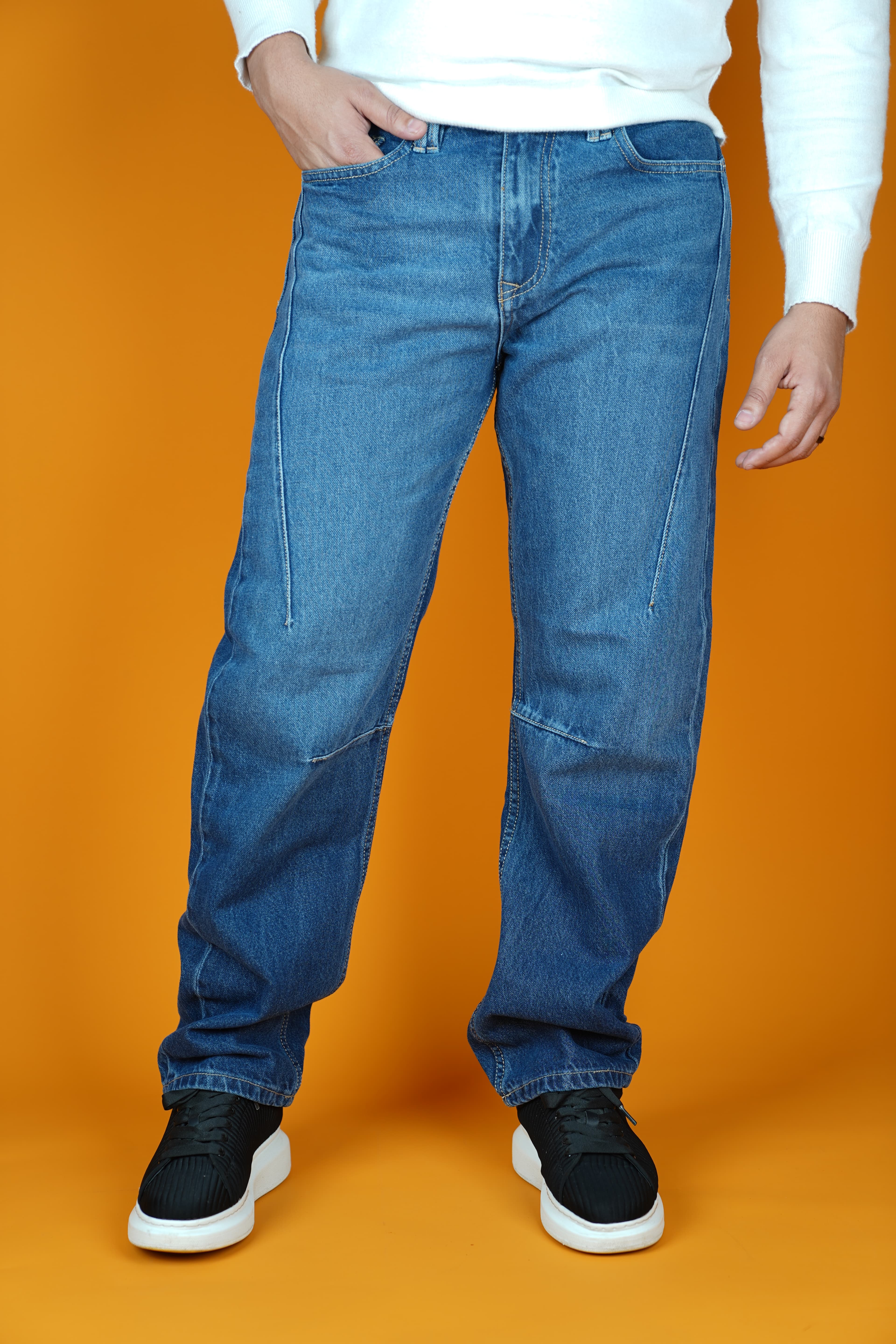 Jean Droit Selvedge Brut