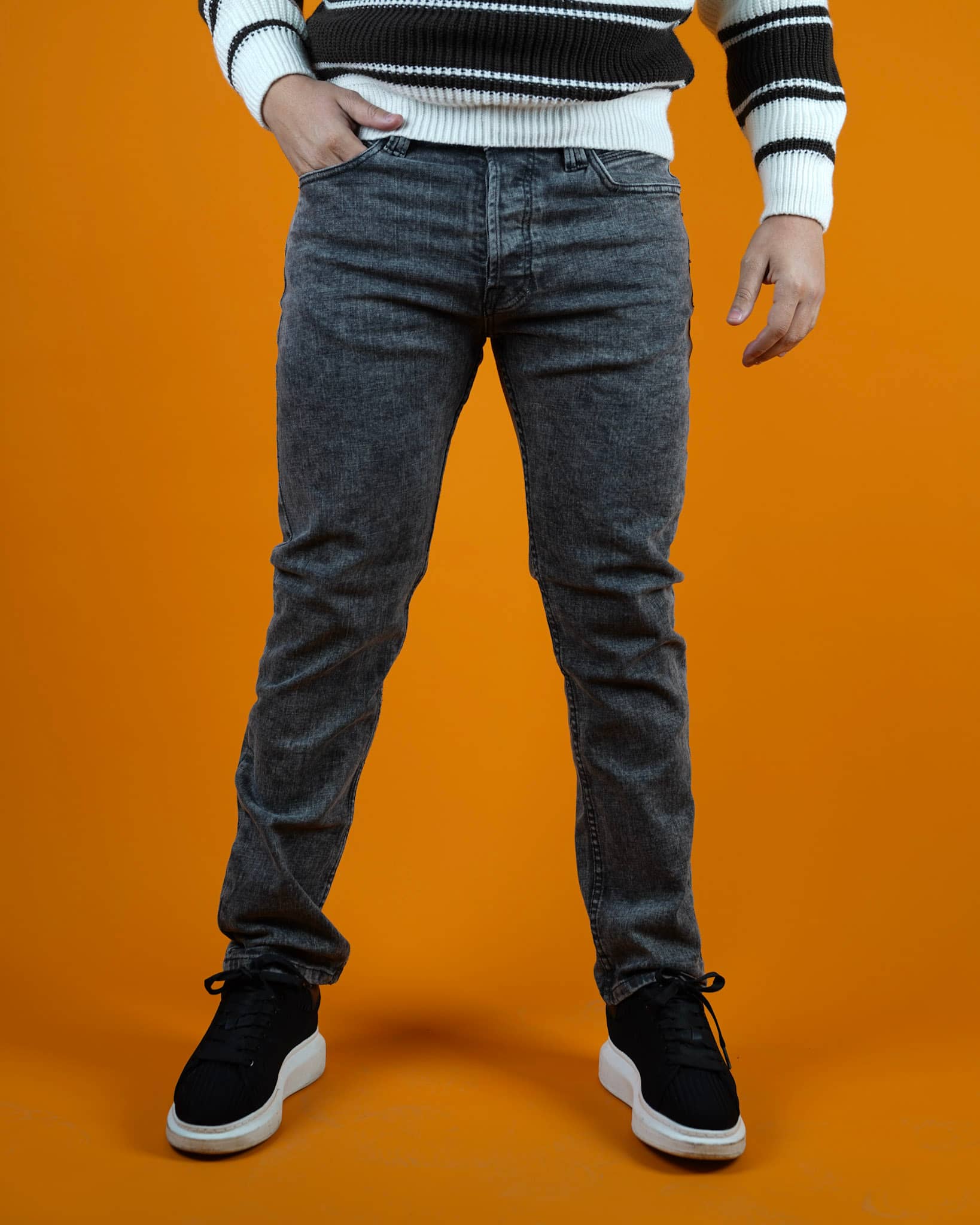 STRAIGHT FIT DANY 02 GRIS CHIFOUNE