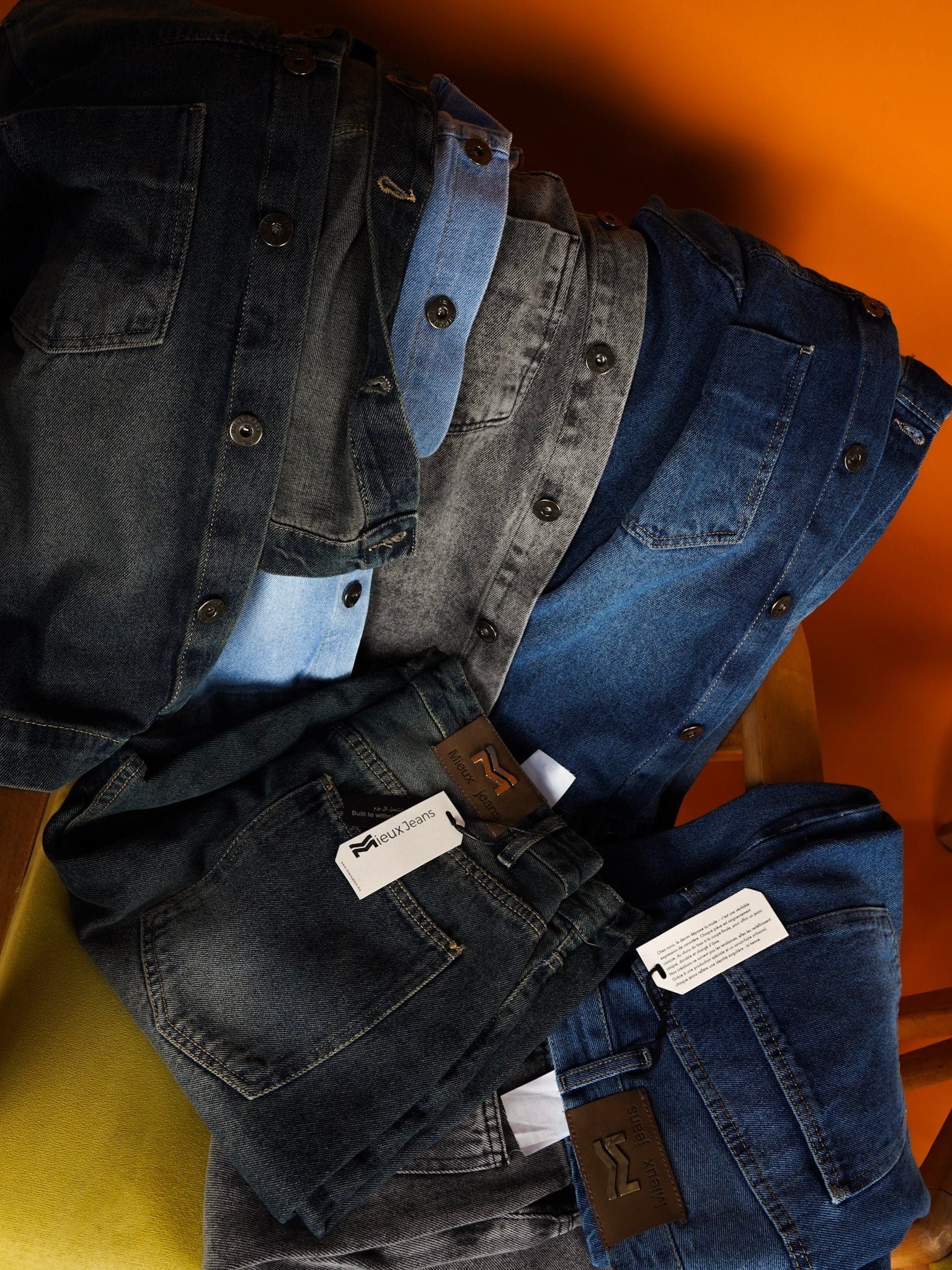 Ensemble denim